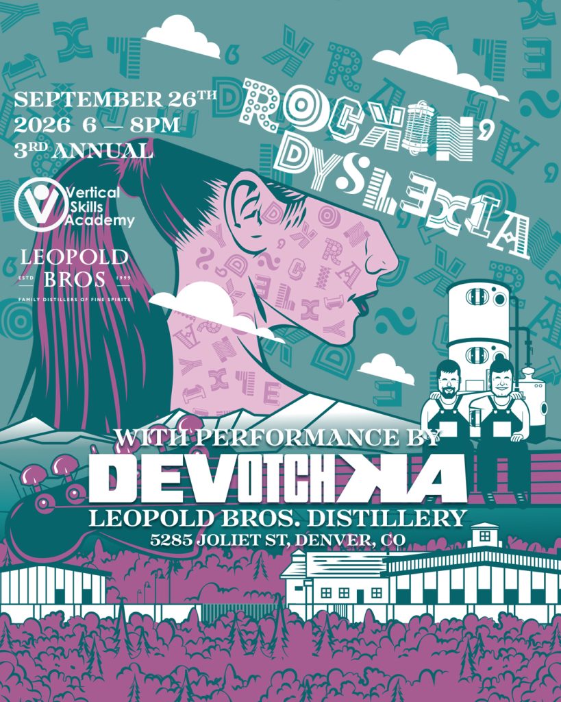3rd Annual Rockin' Dyslexia benefiting Vertical Skills Academy